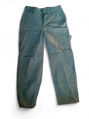 VANS Straight-Leg Utility Pants army green